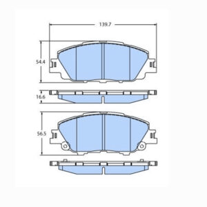 Δισκόφρενα  ZTEC+ για Toyota